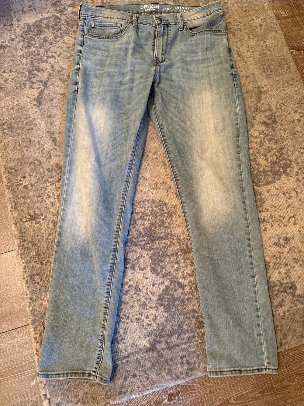 Denizen from Levi's Men's Skinny Jeans - Light Blue Wash